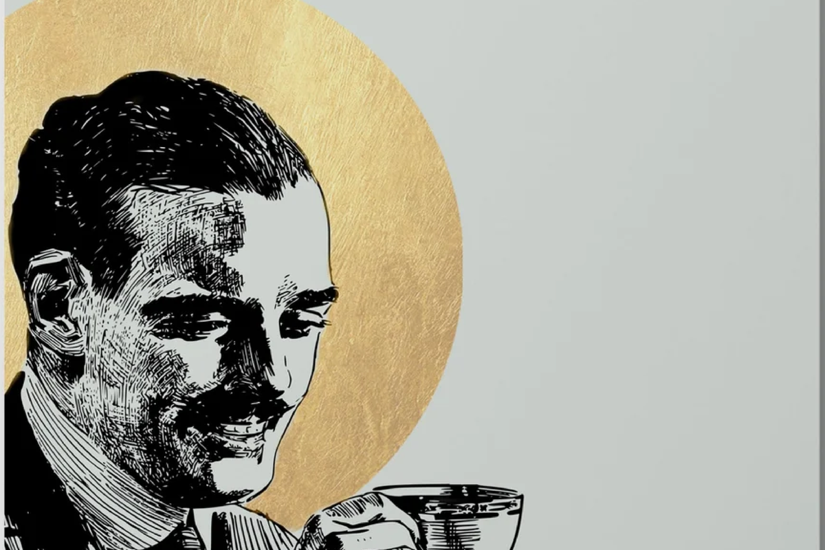 BellavanceInk: Saint Drogo Patron Saint Of Coffee Makers & Brewers Sho